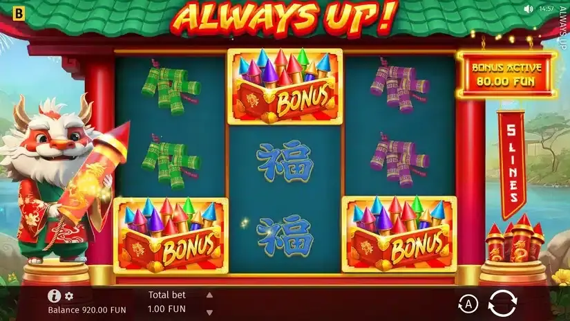 Always Up! slot screenshot 3