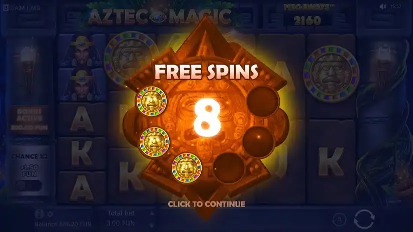 Aztec Magic Megaways slot screenshot 4