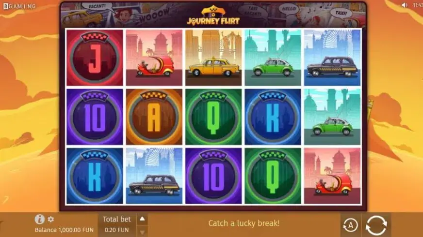 Journey Flirt slot screenshot 1