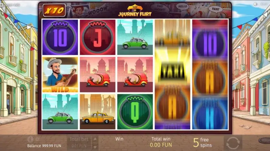 Journey Flirt slot screenshot 3