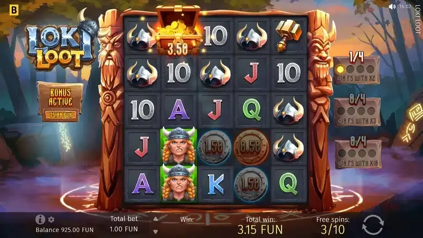 Loki Loot slot screenshot 3