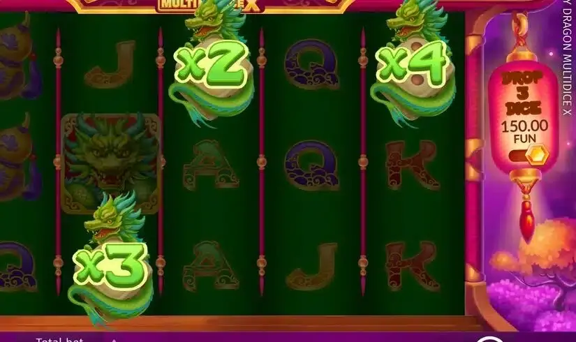 Lucky Dragon Multidice X slot screenshot 2
