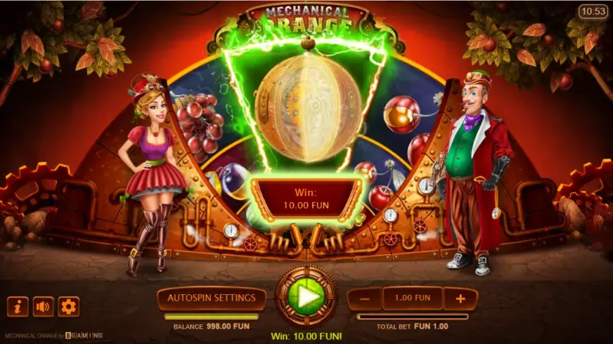 Mechanical Orange slot screenshot 3