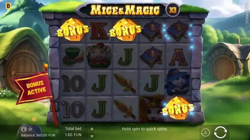 Mice & Magic Wonder Spin slot screenshot 2