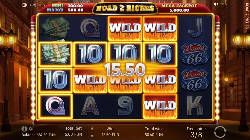 Road 2 Riches slot screenshot 5