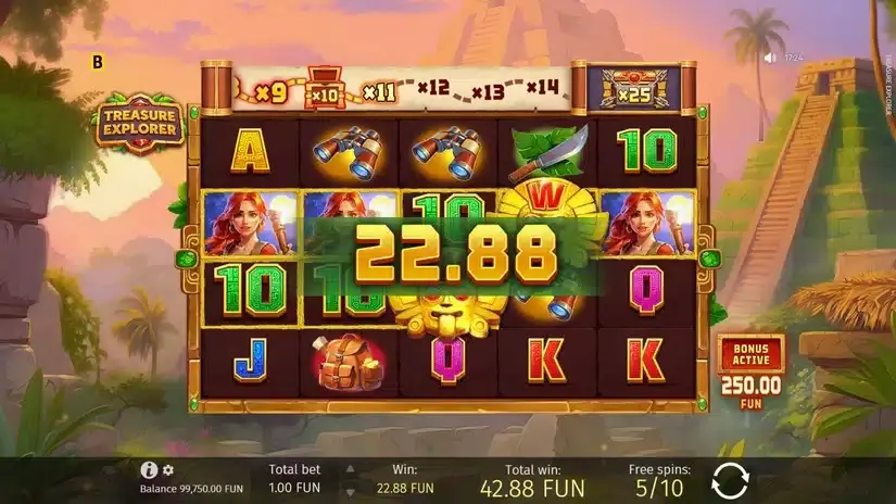 Treasure Explorer slot screenshot 5