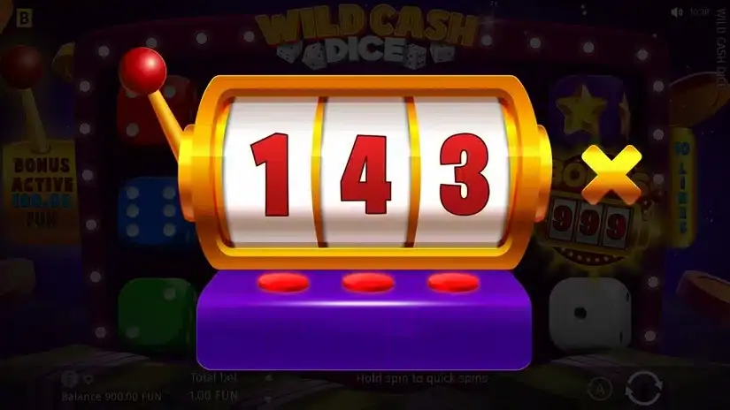 Wild Cash Dice slot screenshot 3