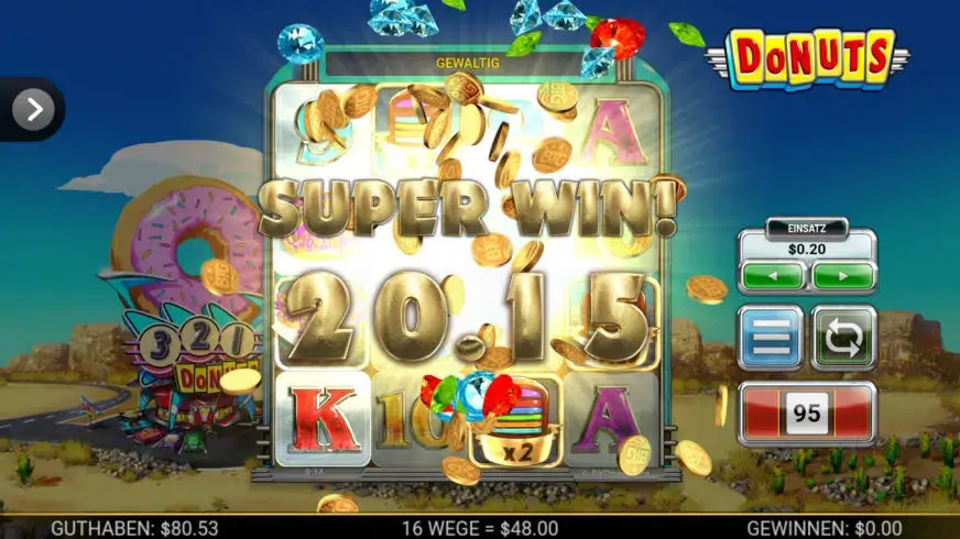 Donuts slot screenshot 3