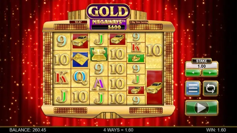 Gold Megaways slot screenshot 4