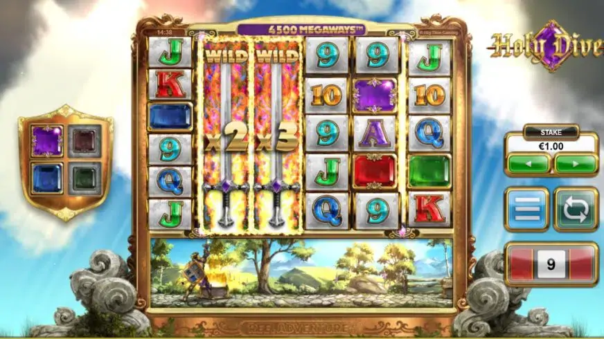 Holy Diver slot screenshot 4