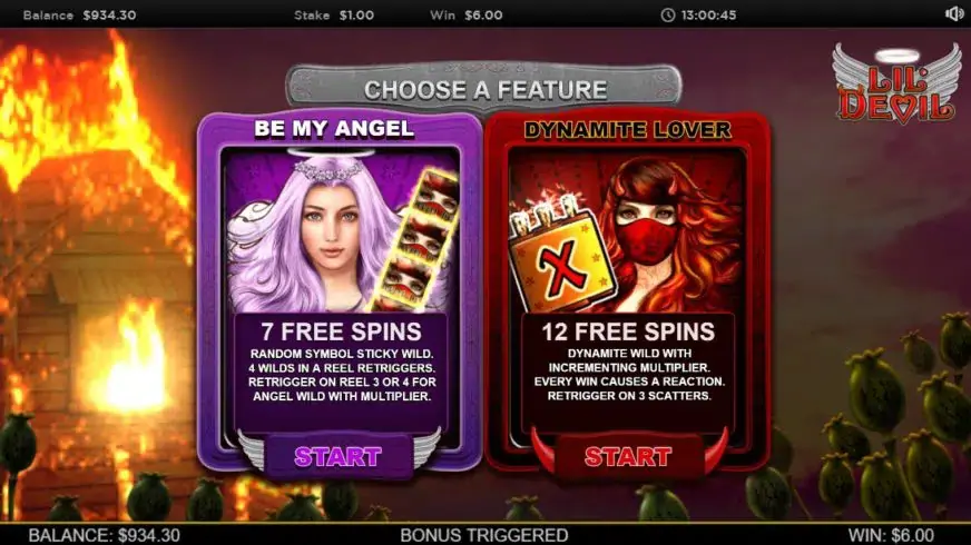 Lil Devil slot screenshot 4