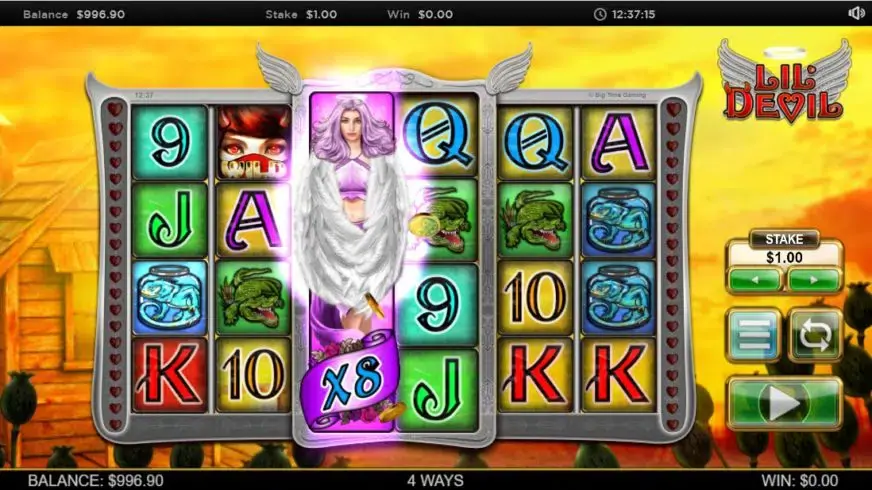 Lil Devil slot screenshot 2