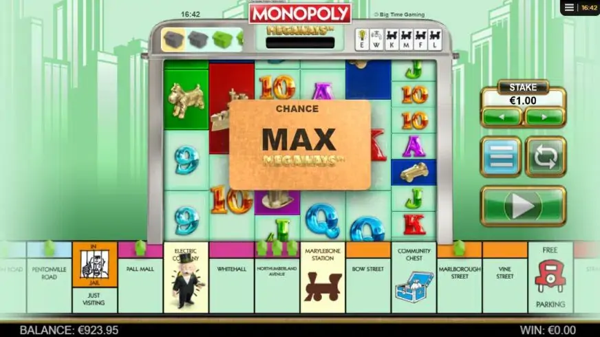 Monopoly Megaways slot screenshot 3