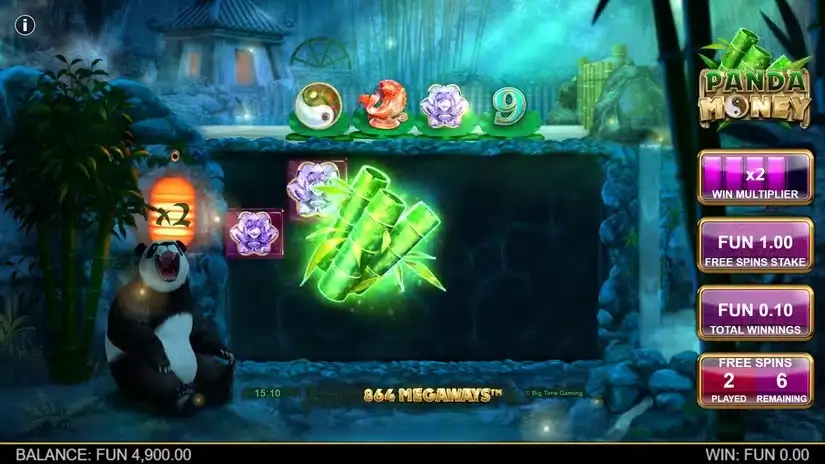 Panda Money Megaways slot screenshot 4
