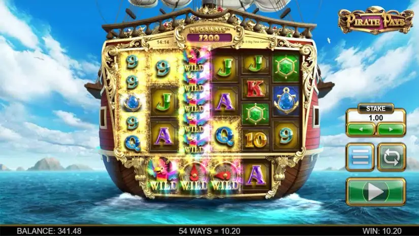 Pirate Pays Megaways slot screenshot 2