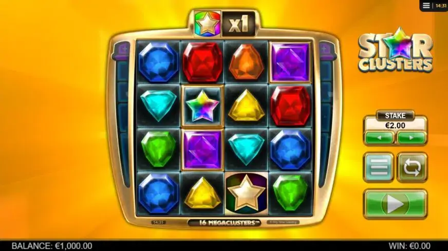 Star Clusters Megaclusters slot screenshot 1
