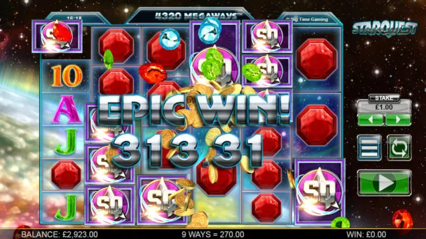 StarQuest slot screenshot 2