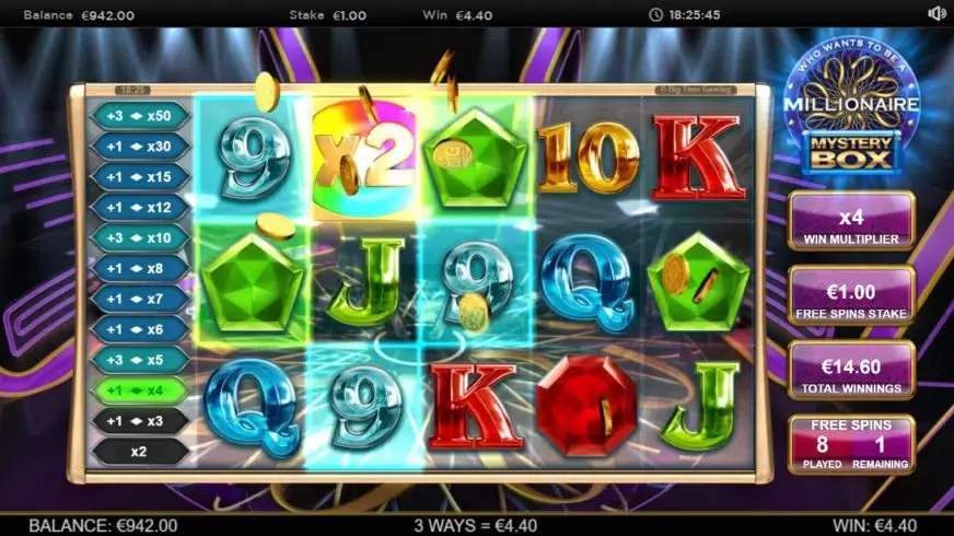 Who Wants to Be a Millionaire Mystery Box slot screenshot 5