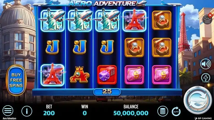 Aero Adventure slot screenshot 1