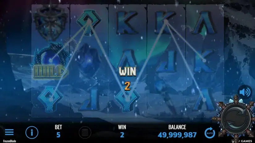 Frozen Blade slot screenshot 2
