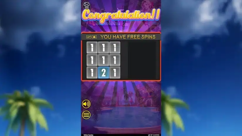 Hottie’s Vacation slot screenshot 3