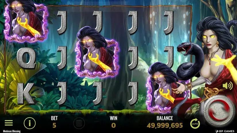 Medusa’s Blessing slot screenshot 3