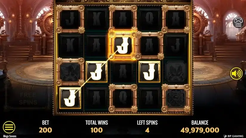 Mega Sevens slot screenshot 4