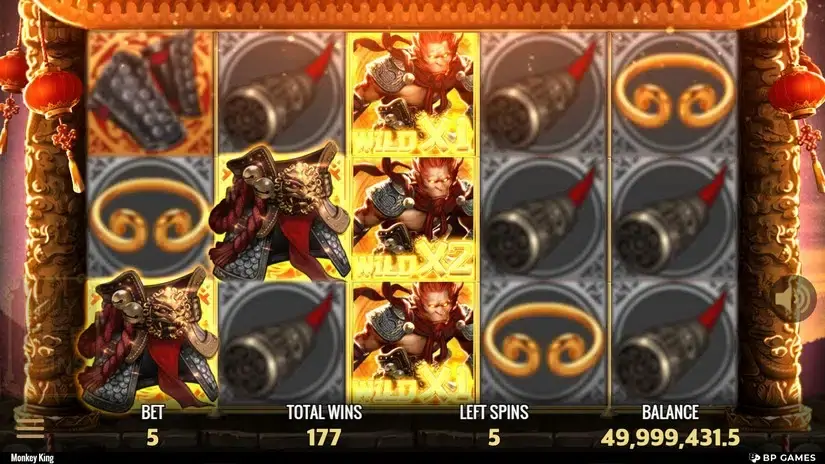 Monkey King slot screenshot 7
