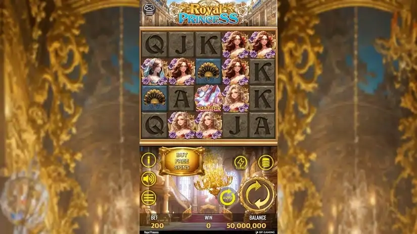Royal Princess slot screenshot 1
