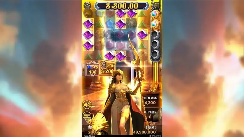 Secret of Goddess slot screenshot 6