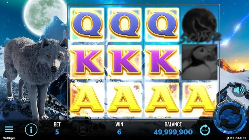 Wolf Begins slot screenshot 4
