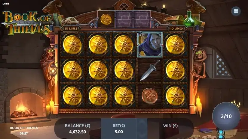 Book of Thieves slot screenshot 4