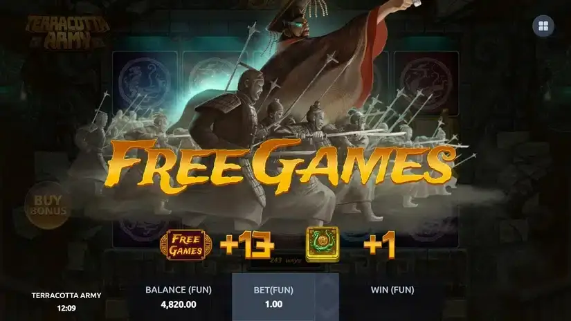 Terracotta Army slot screenshot 3