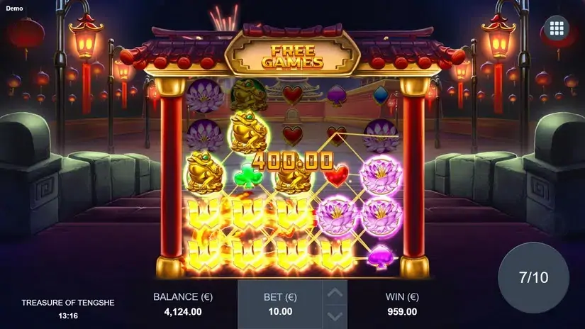 Treasure of Tengshe slot screenshot 8