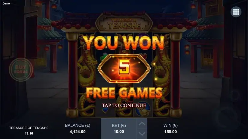 Treasure of Tengshe slot screenshot 4