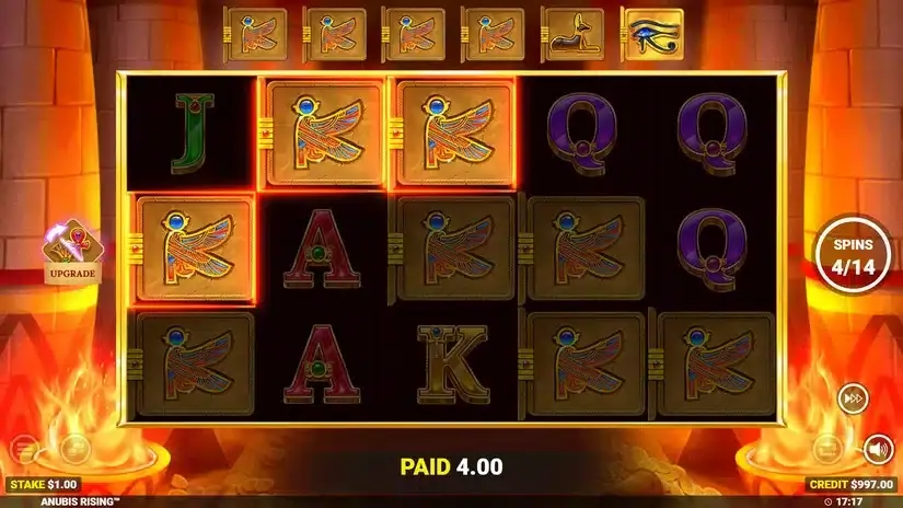 Anubis Rising slot screenshot 6