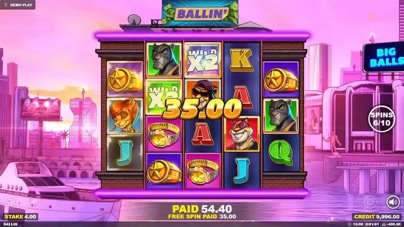 Ballin’ slot screenshot 6