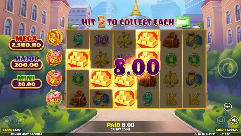 Bankin’ More Bacon slot screenshot 3