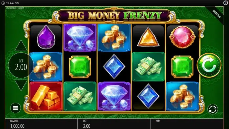 Big Money Frenzy slot screenshot 1