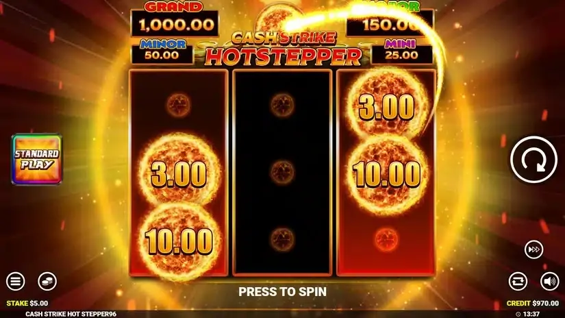 Cash Strike Hotstepper slot screenshot 5