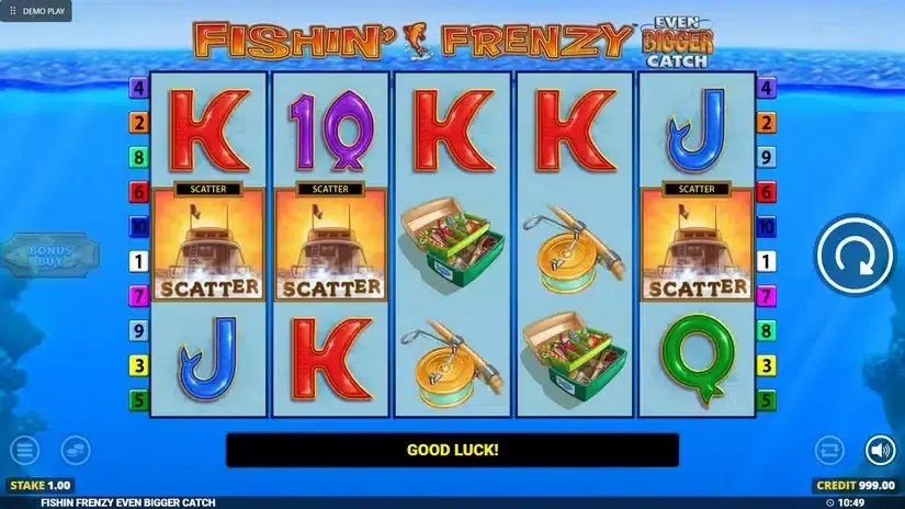 Fishin’ Frenzy Even Bigger Catch slot screenshot 2