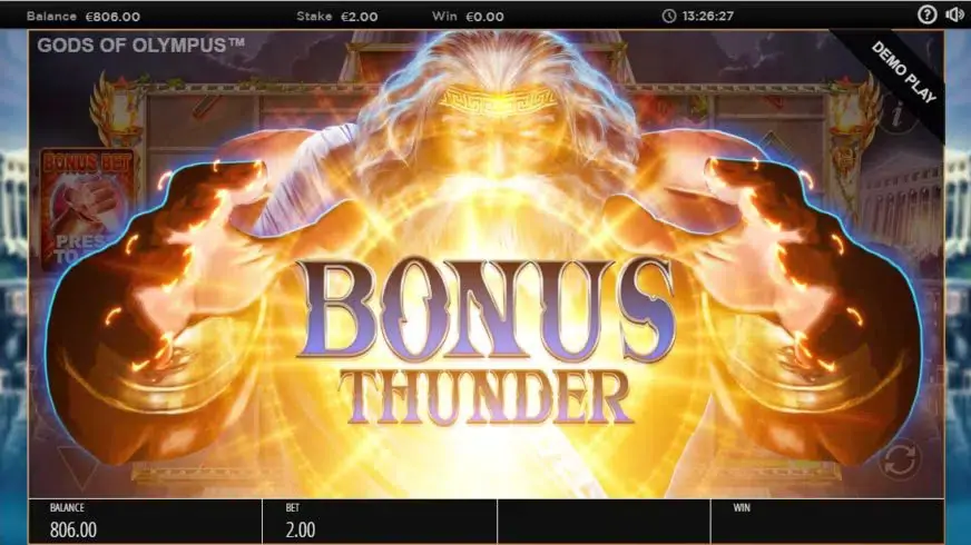 Gods of Olympus Megaways slot screenshot 4