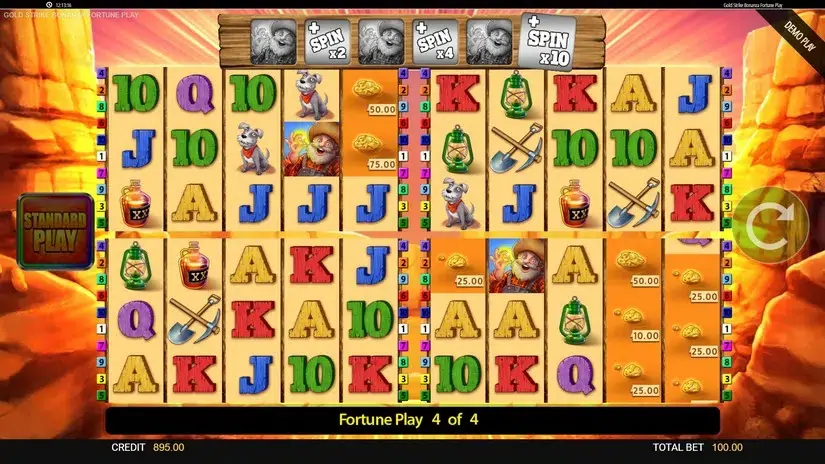 Gold Strike Bonanza Fortune Play slot screenshot 3