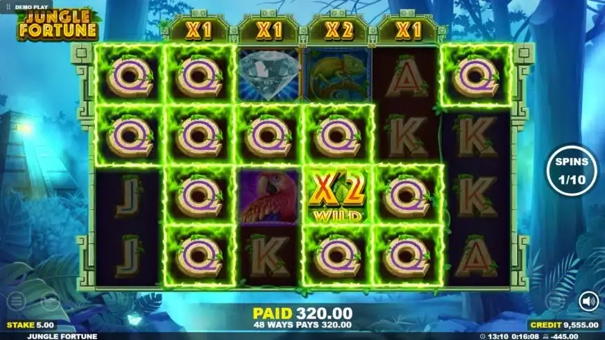 Jungle Fortune slot screenshot 3