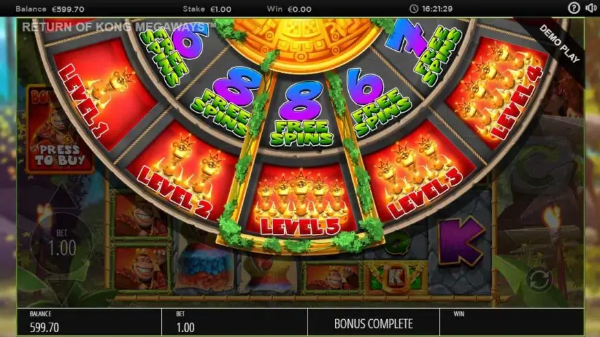 Return of Kong Megaways slot screenshot 7