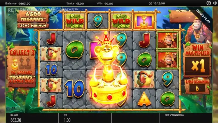 Return of Kong Megaways slot screenshot 8