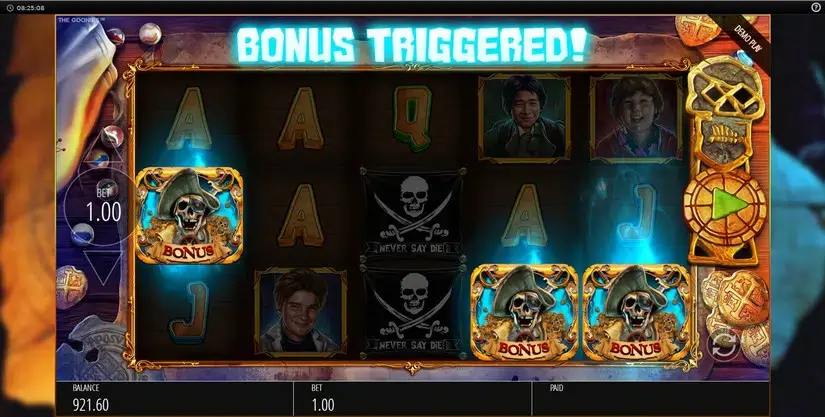 The Goonies Return slot screenshot 5