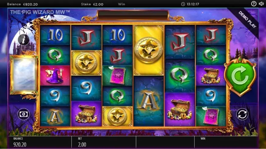 The Pig Wizard Megaways slot screenshot 1