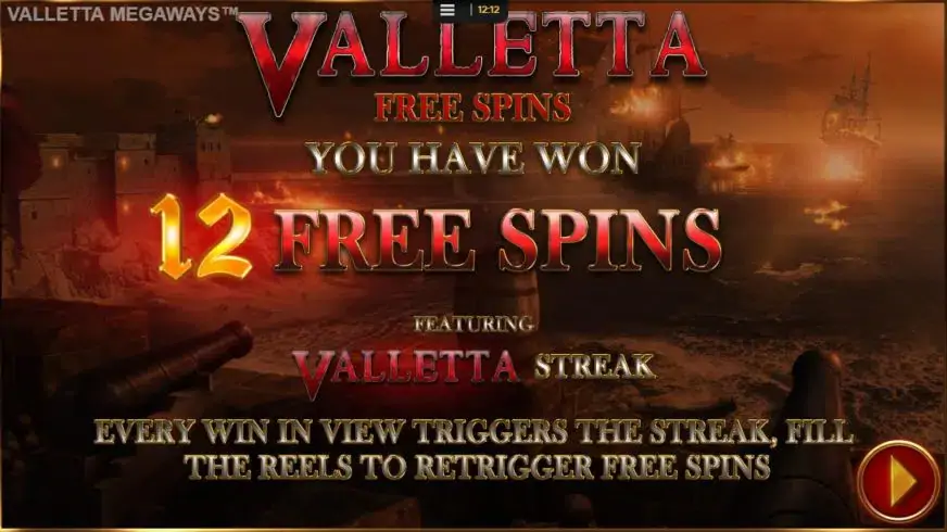 Valletta slot screenshot 3