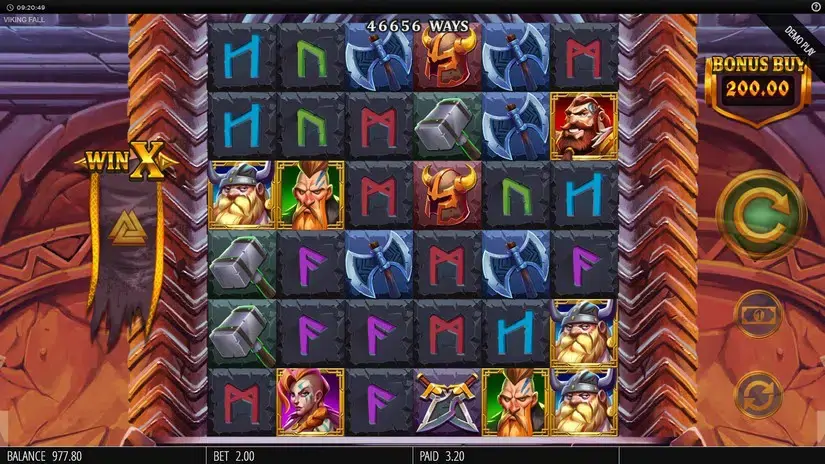 Viking Fall slot screenshot 3